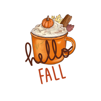 Hello Fall Sticker