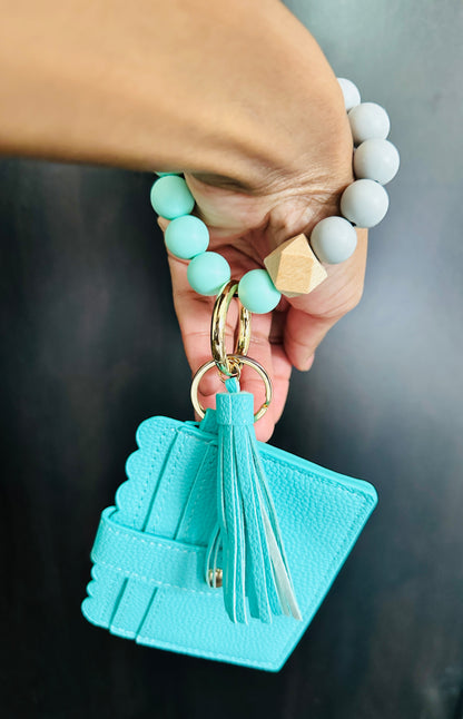 Carteras de pulsera con cuentas