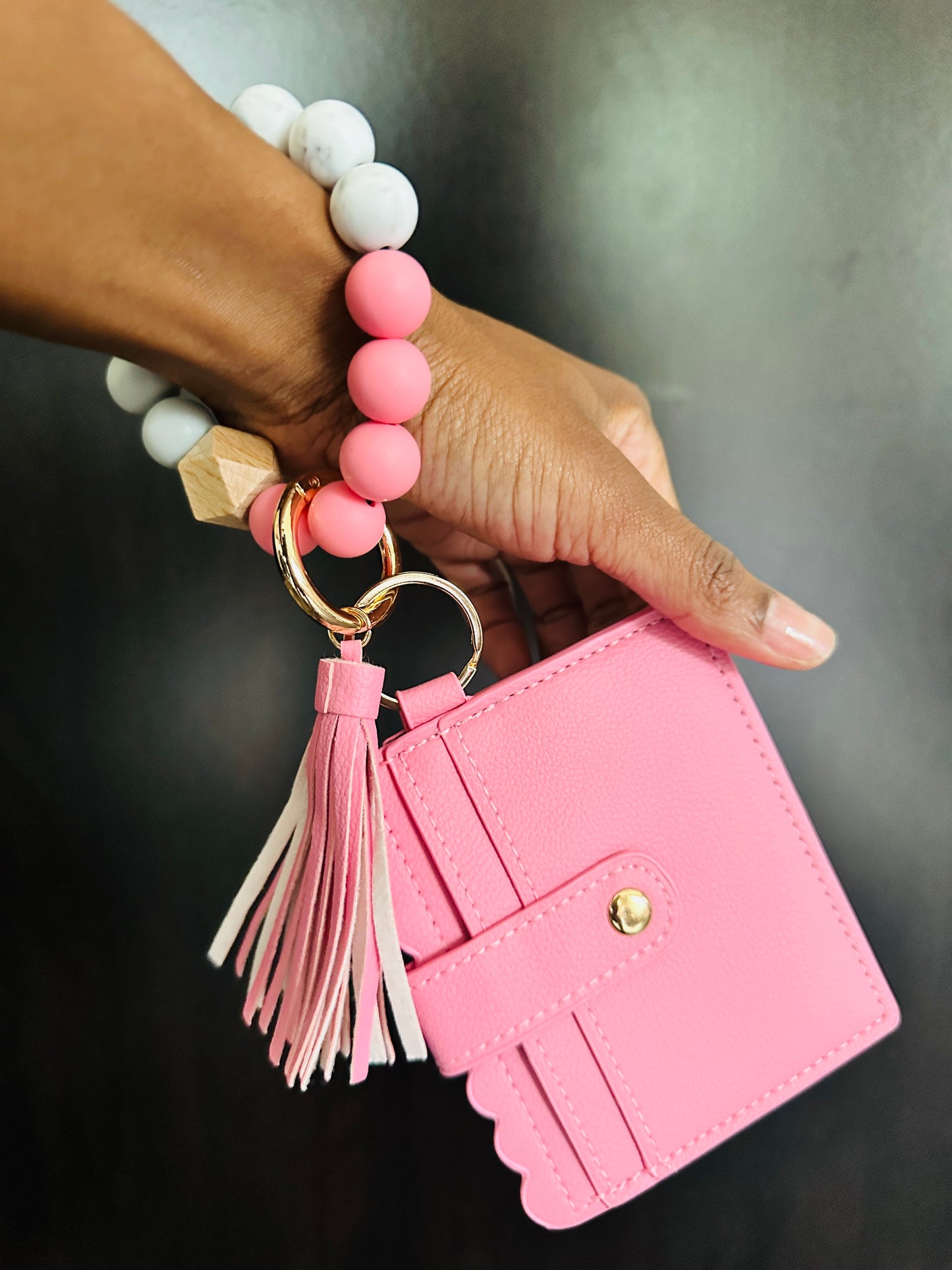 Carteras de pulsera con cuentas