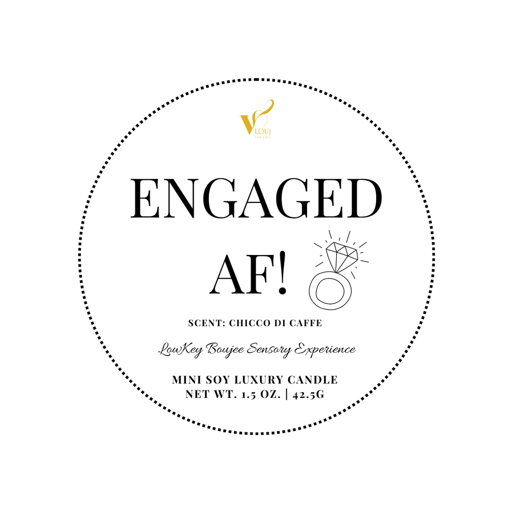 Custom Engagement Candles