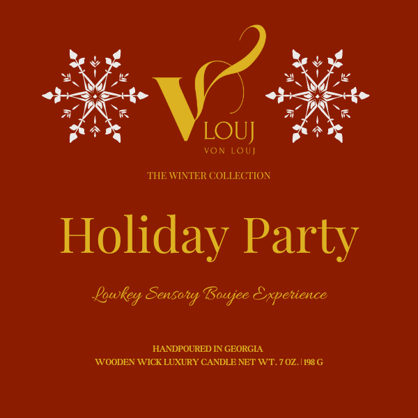 Holiday Party Candle