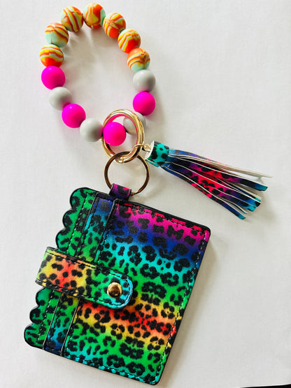 Beaded Wristlet Wallet Pattern Colors